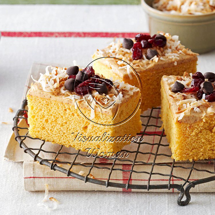 Sweet Potato Cranberry Cake