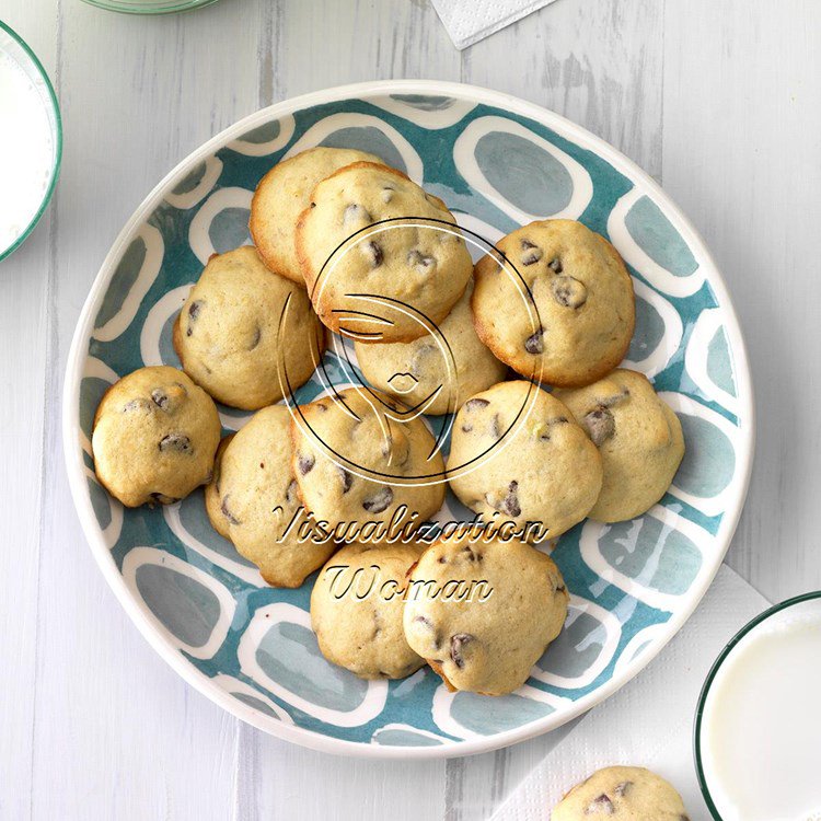 Banana Chocolate Chip Cookies