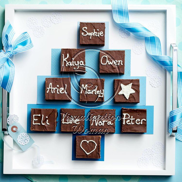 Family Tree Fudgy Brownies