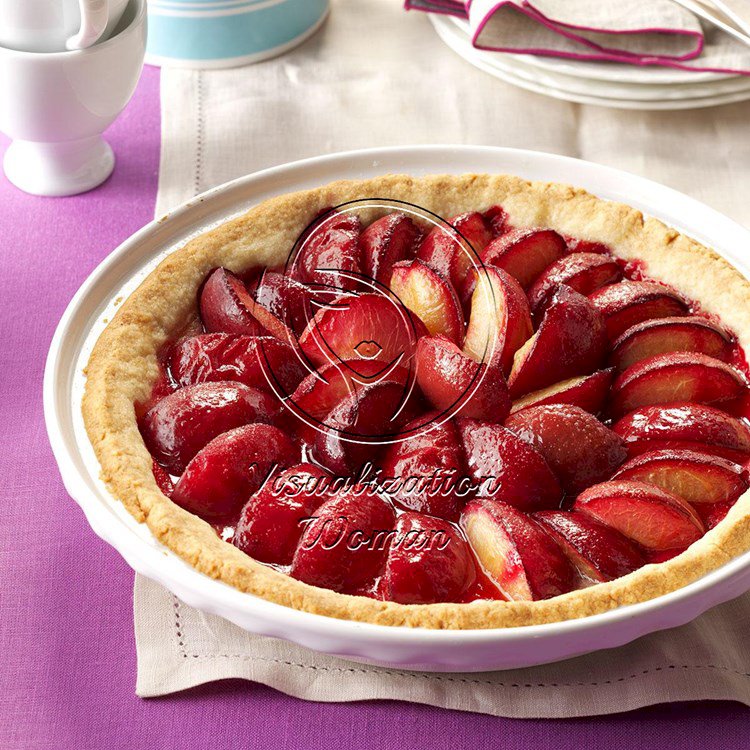 German Plum Tart