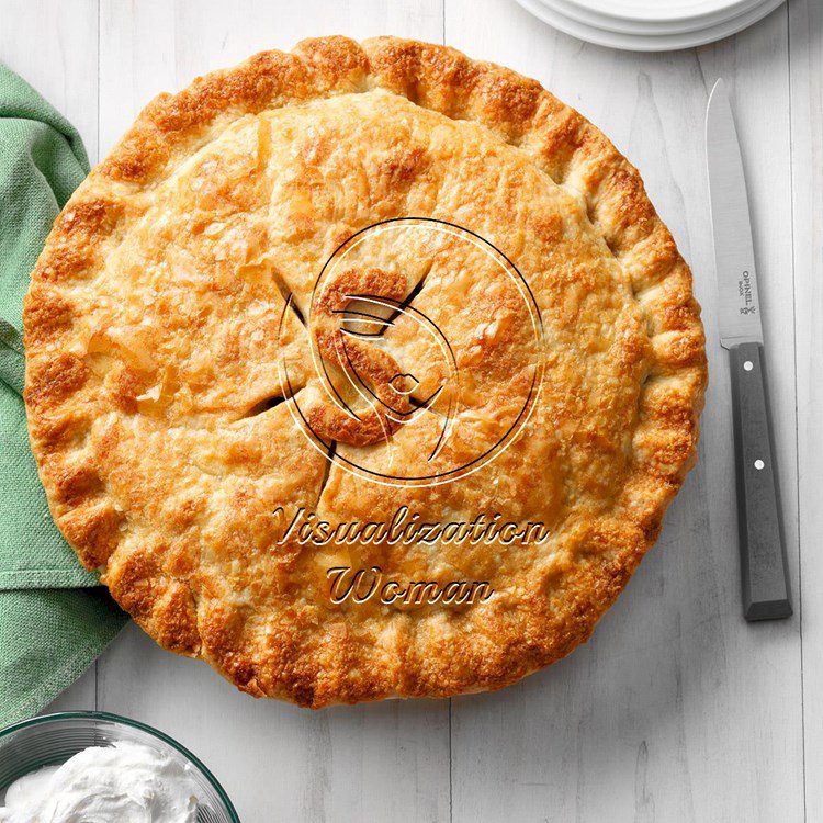 Maple-Glazed Apple Pie