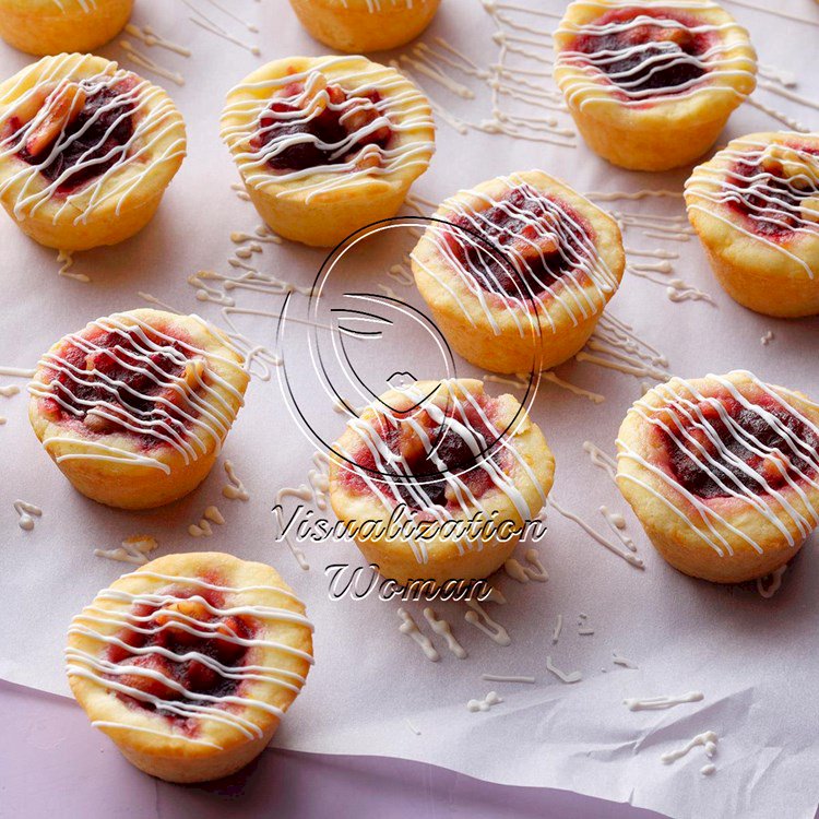 Orange-Cranberry Nut Tarts