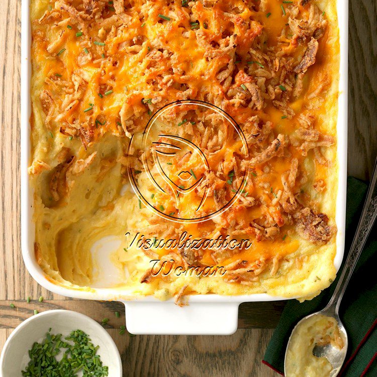 Cheddar and Chive Mashed Potatoes