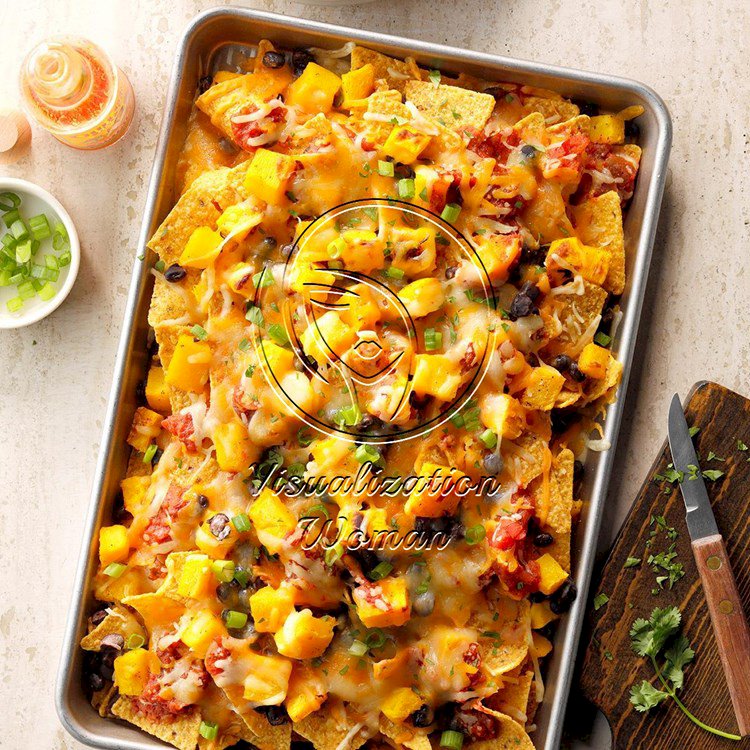 Roasted Pumpkin Nachos