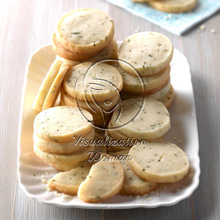 Rosemary Shortbread Cookies