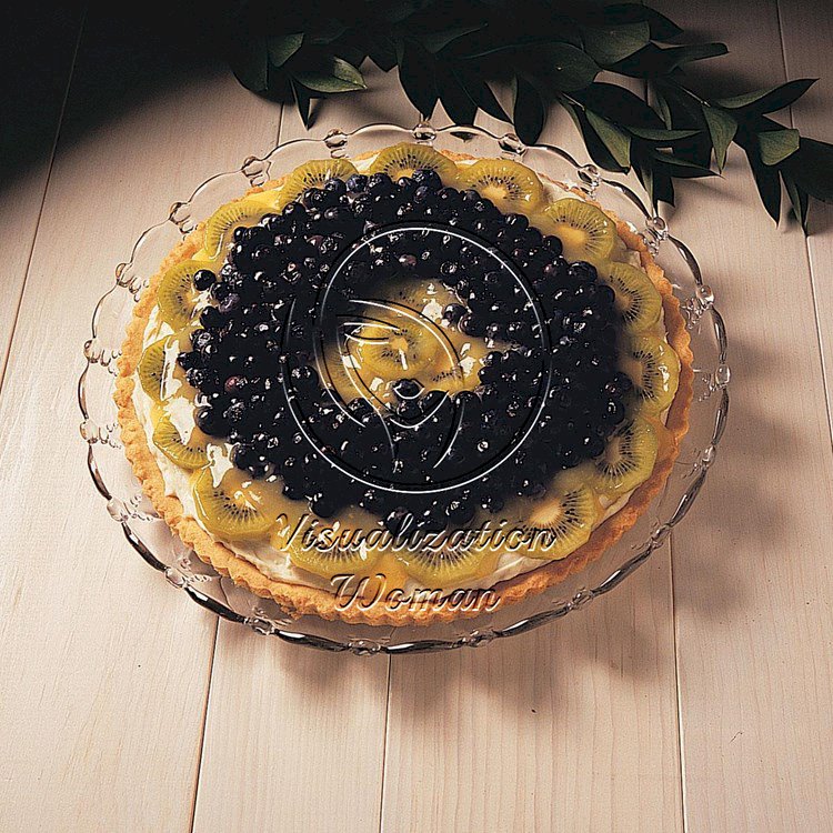 Blueberry/Kiwi Flan