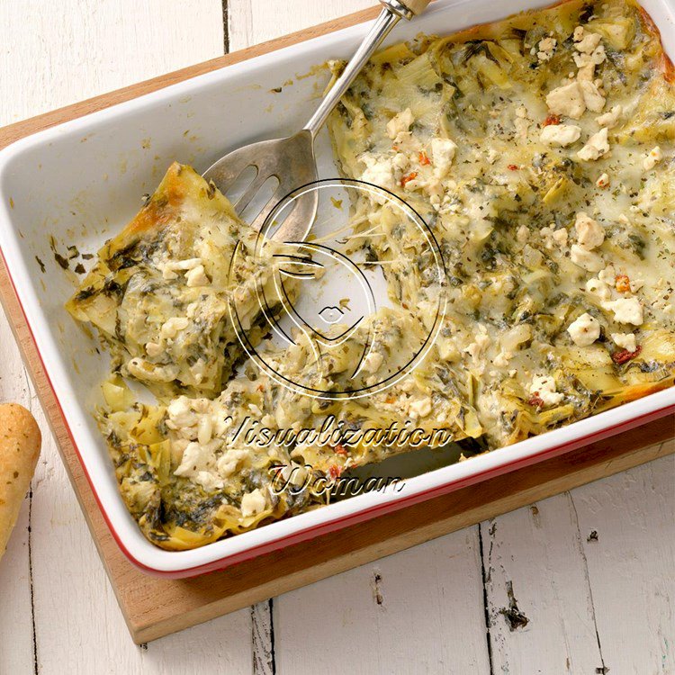 Artichoke Spinach Lasagna