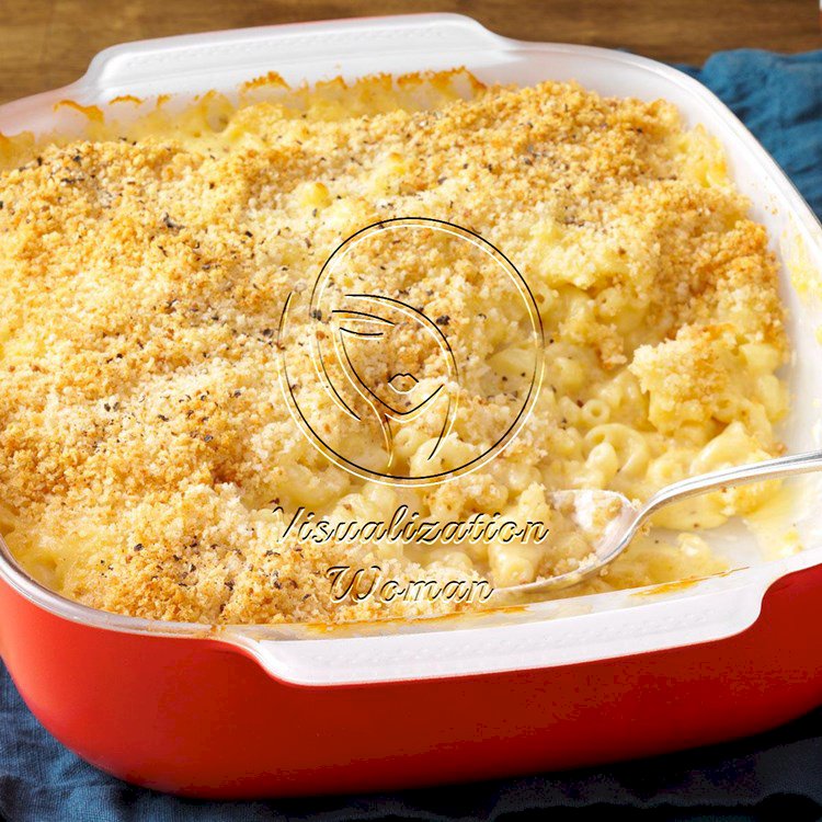 Baked Three-Cheese Macaroni