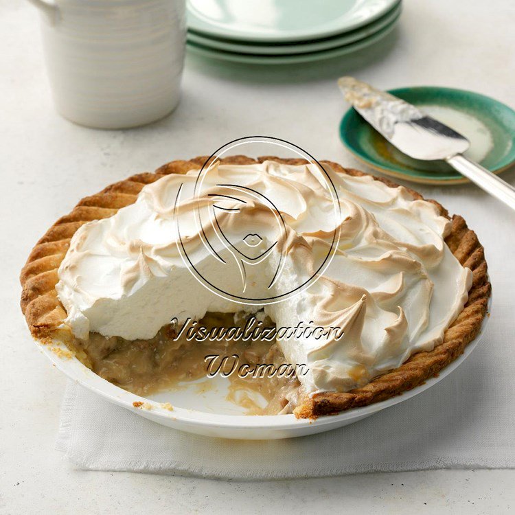 Meringue-Topped Pecan Custard Pie