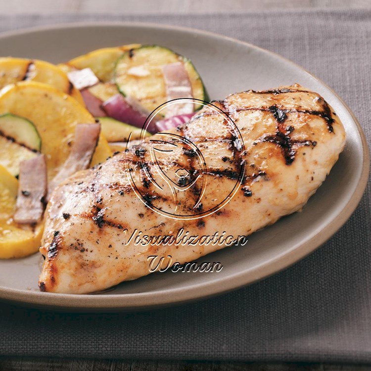 Grilled Caesar Chicken Breasts