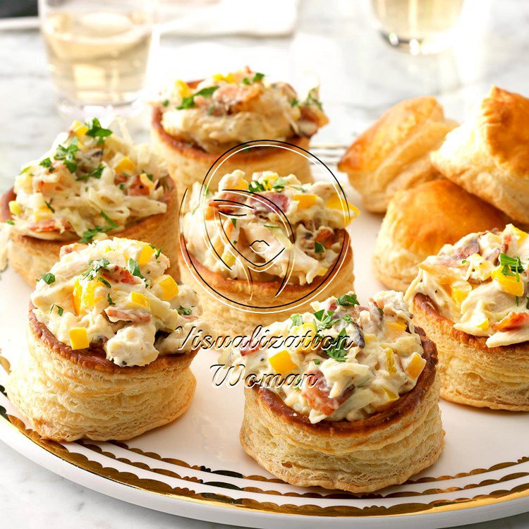 Creamy Chicken Vol-au-Vent