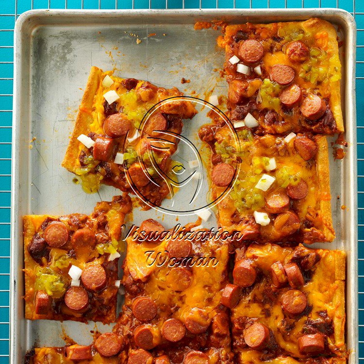 Chili Dog Pizza