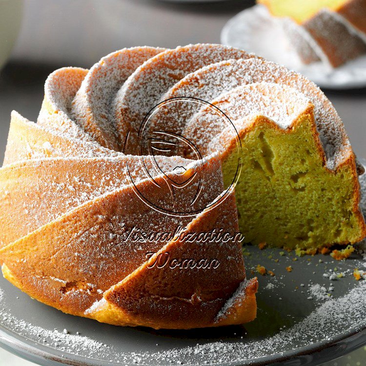 Easy Pistachio Tube Cake