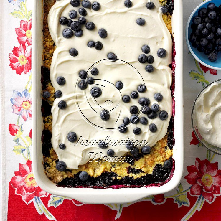 Lemon Berry Dump Cake