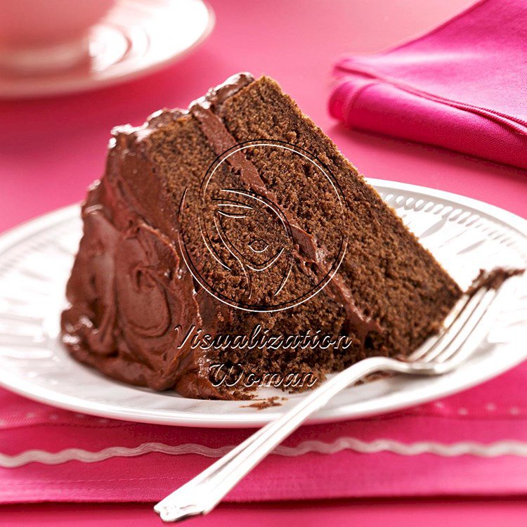 Devil’s Food Cake with Chocolate Fudge Frosting