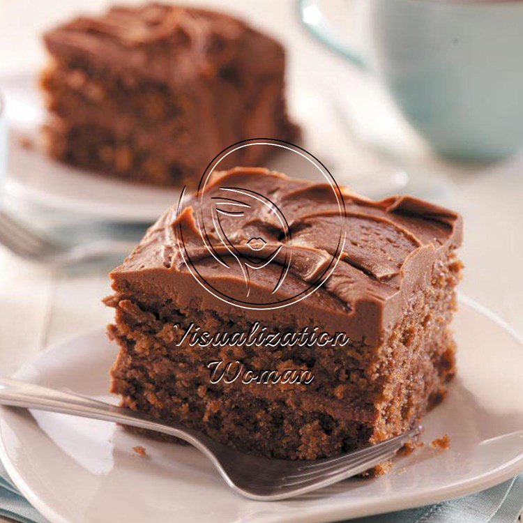 Chocolate Cake with Cocoa Frosting