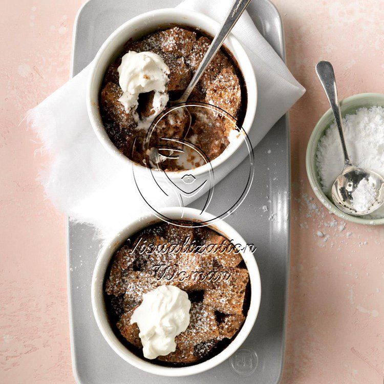 Air-Fryer Bread Pudding