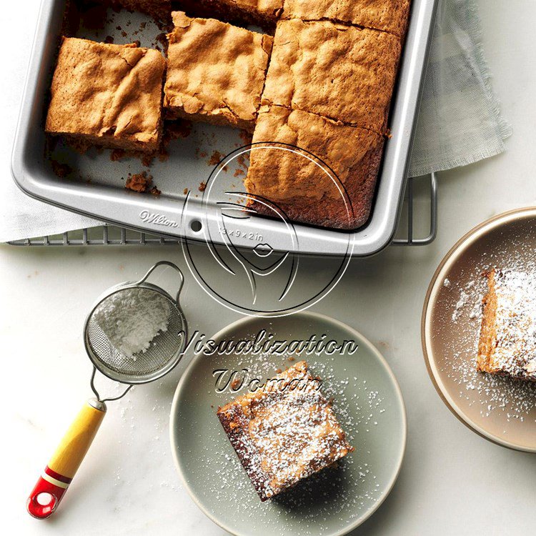 Hazelnut Cake Squares