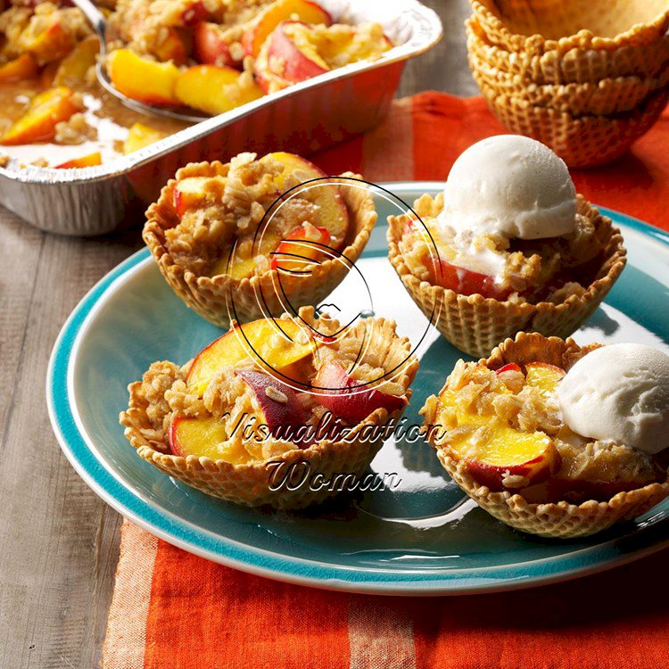 Grilled Peach Sundaes