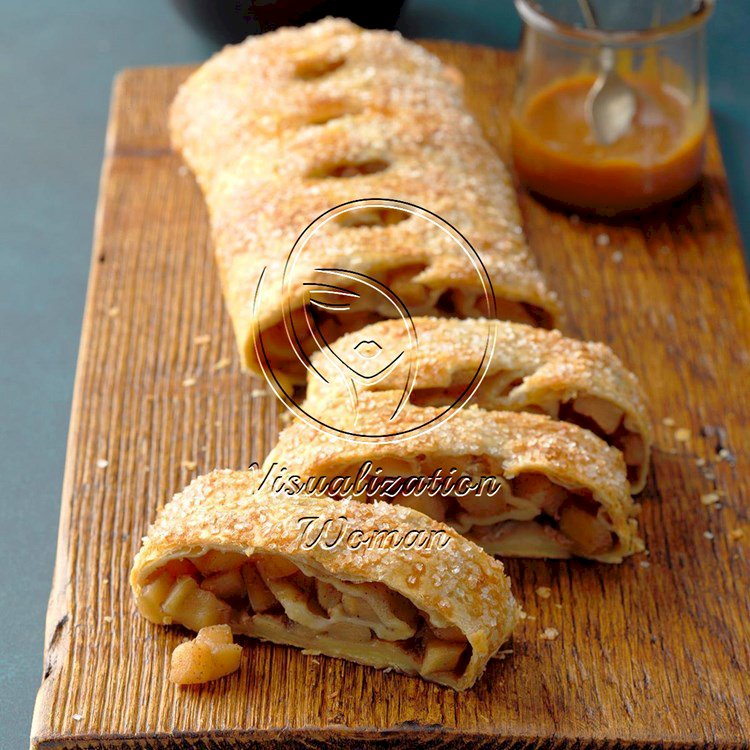 Caramel Apple Strudel