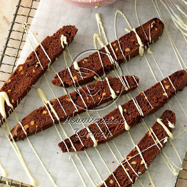 Almond Chocolate Biscotti