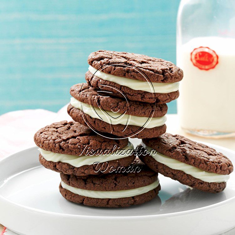 Quick Chocolate Sandwich Cookies