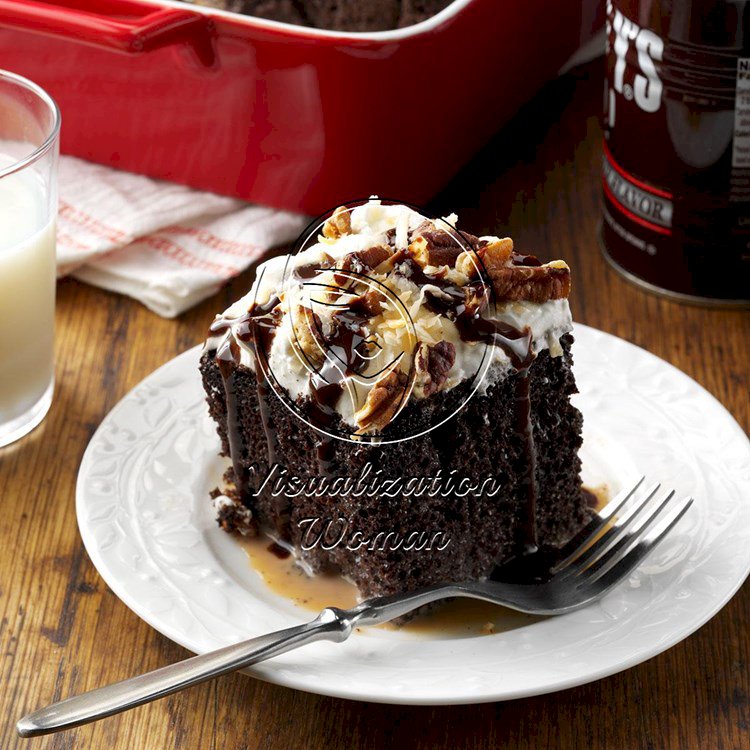 German Chocolate Tres Leches Cake
