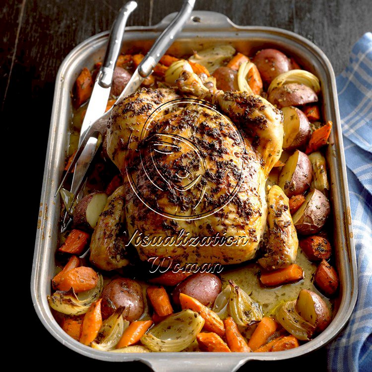 Roasted Chicken with Rosemary