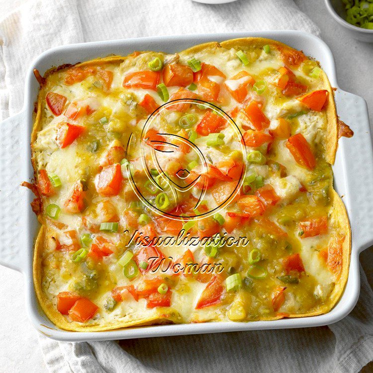 Salsa Verde Chicken Casserole