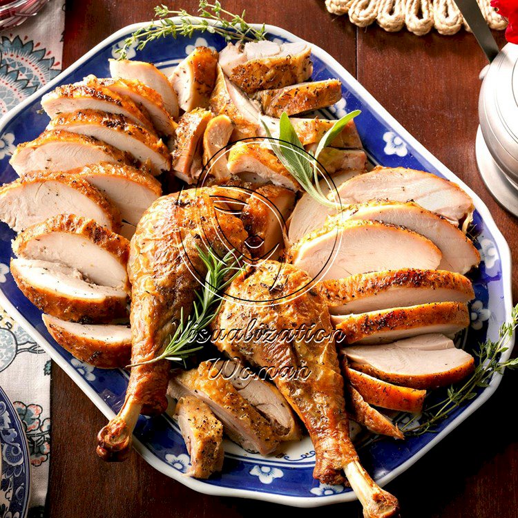 Spatchcocked Herb-Roasted Turkey