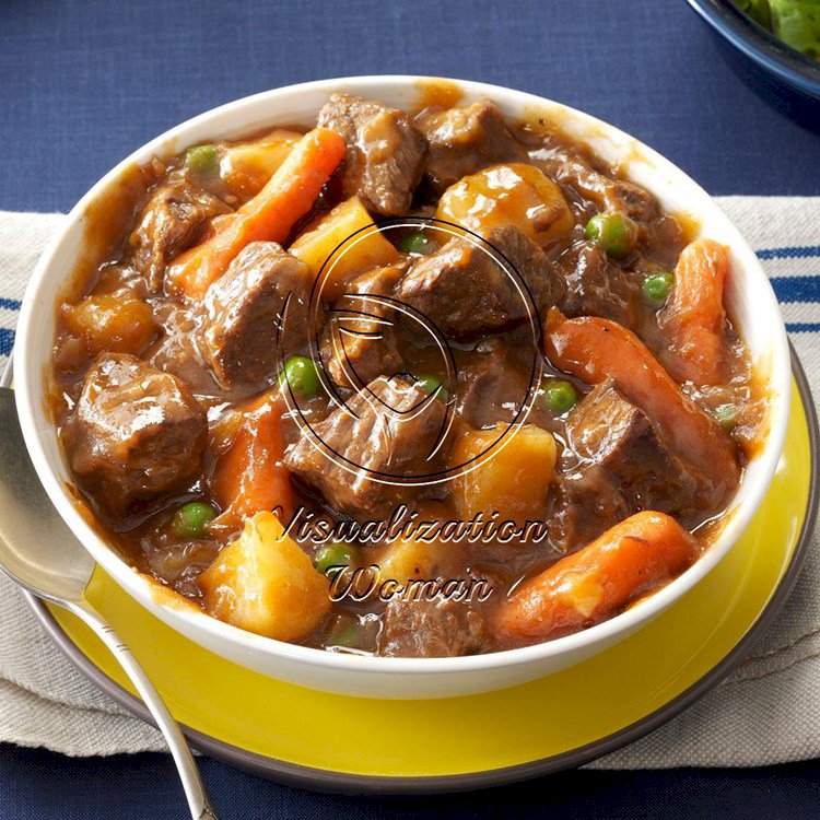 Slow Cooker Beef Vegetable Stew