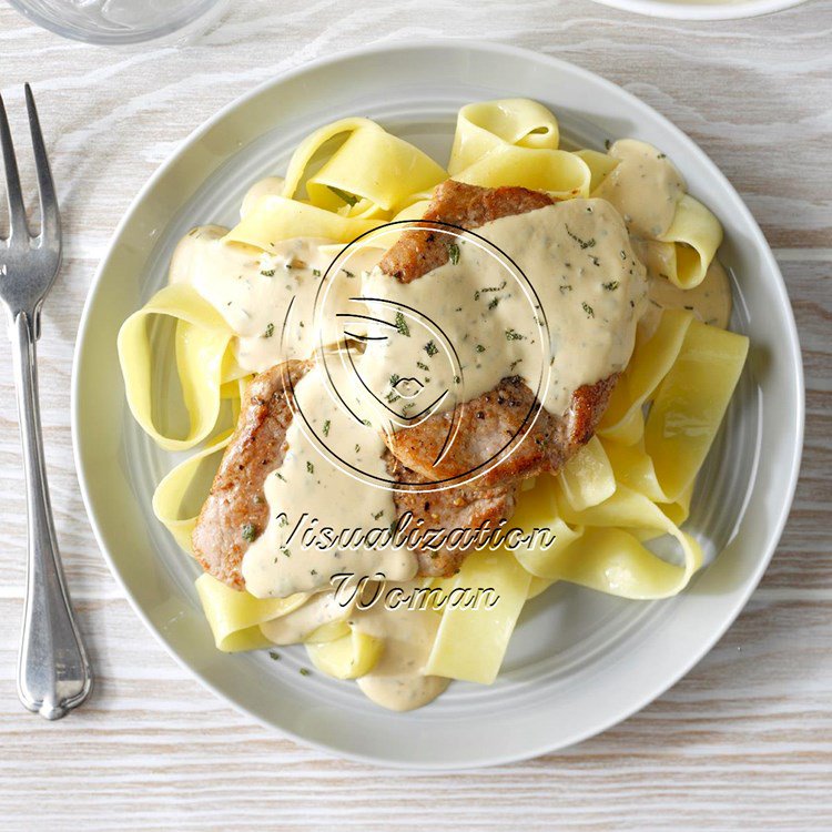 Pork with Mustard Sauce