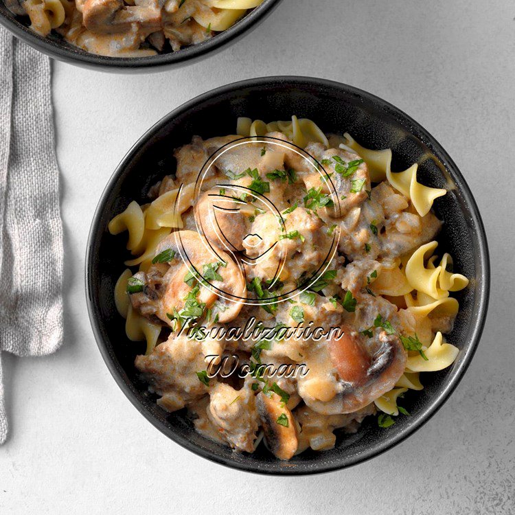 School-Night Sausage Stroganoff