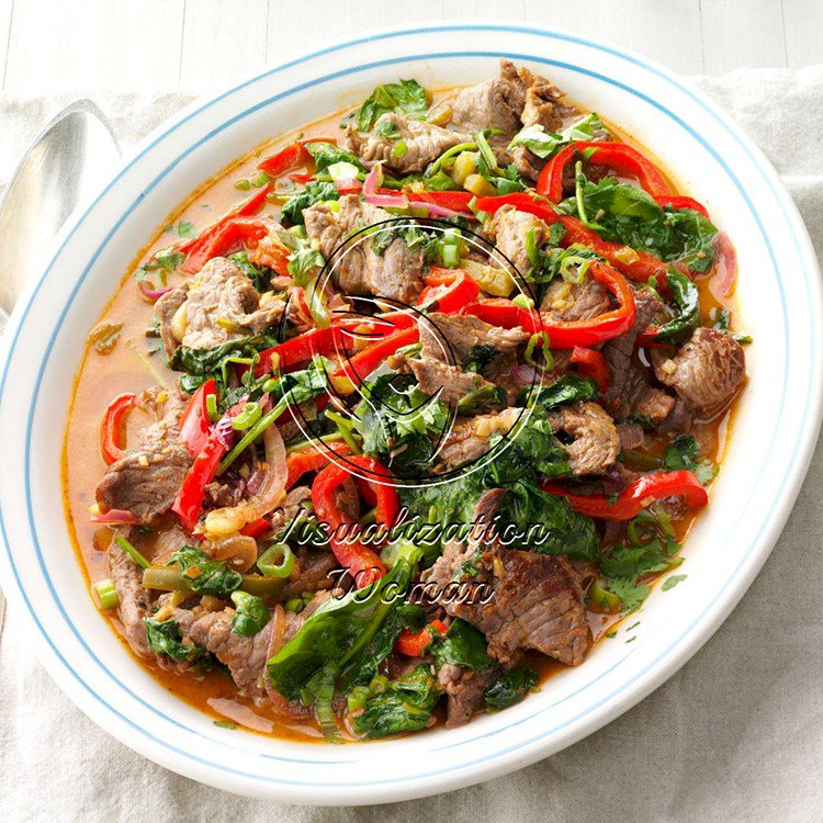 Spicy Beef & Pepper Stir-Fry