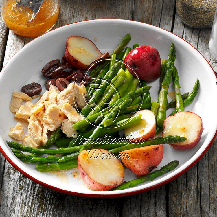 Asparagus Nicoise Salad