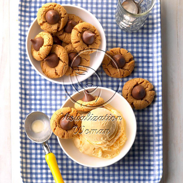 Peanut Butter Kiss Cookies