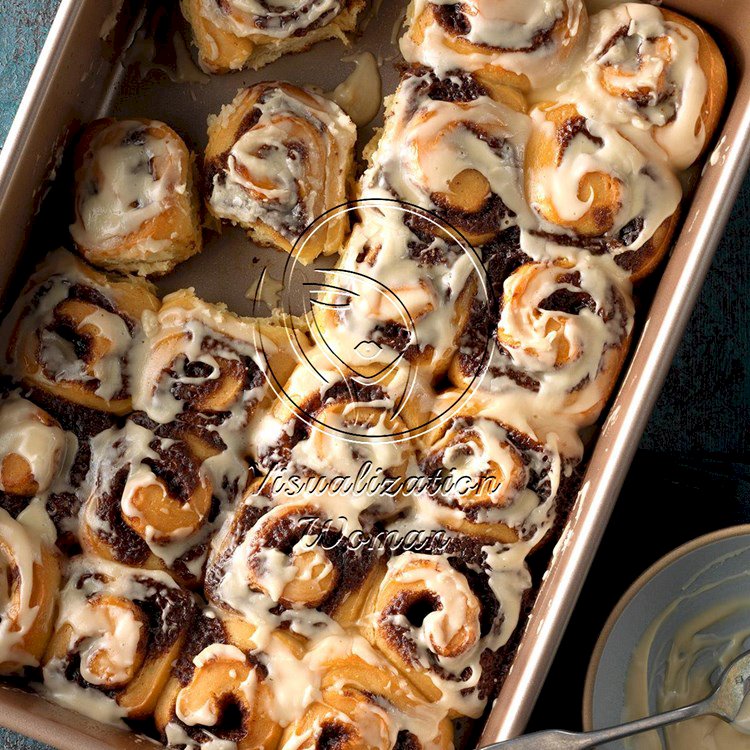 Mini Maple Cinnamon Rolls