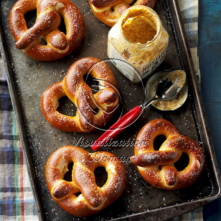 Soft Giant Pretzels