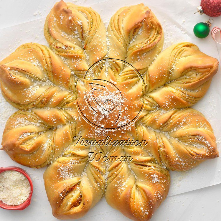 Pesto Star Bread