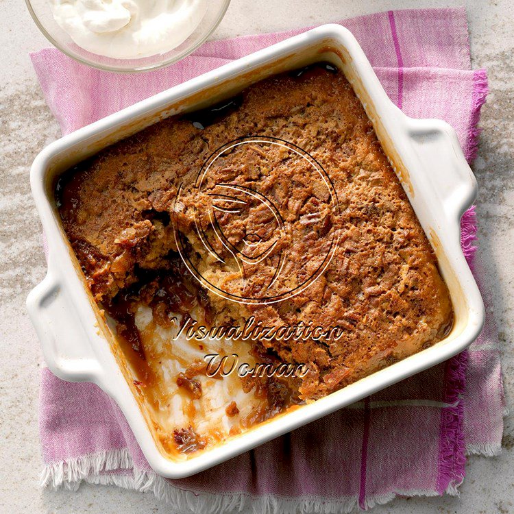 Pecan Date Pudding