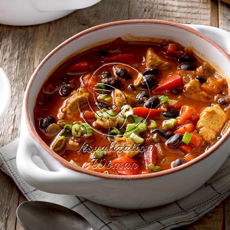 Chicken Chili with Black Beans