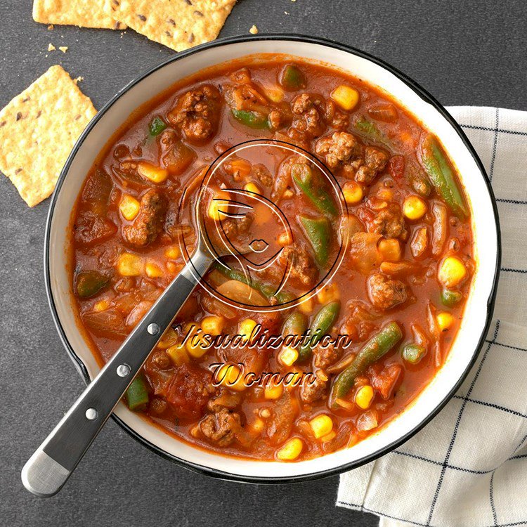 Hearty Beef Veggie Soup