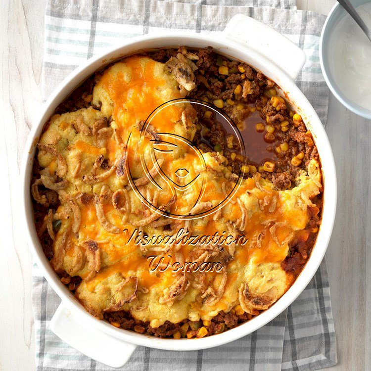 Cornbread Taco Bake