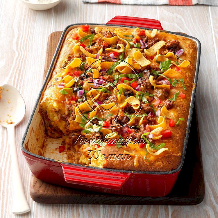 Taco Cornbread Casserole
