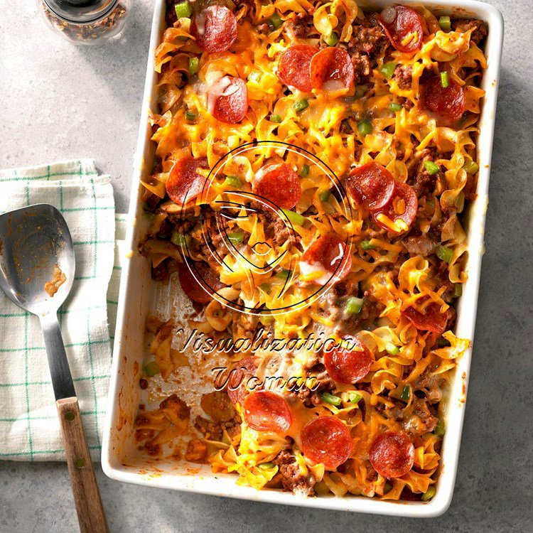 Pizza Noodle Bake