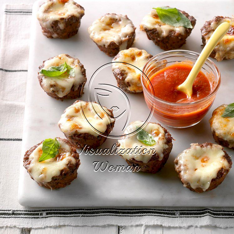 Pizza Meat Loaf Cups