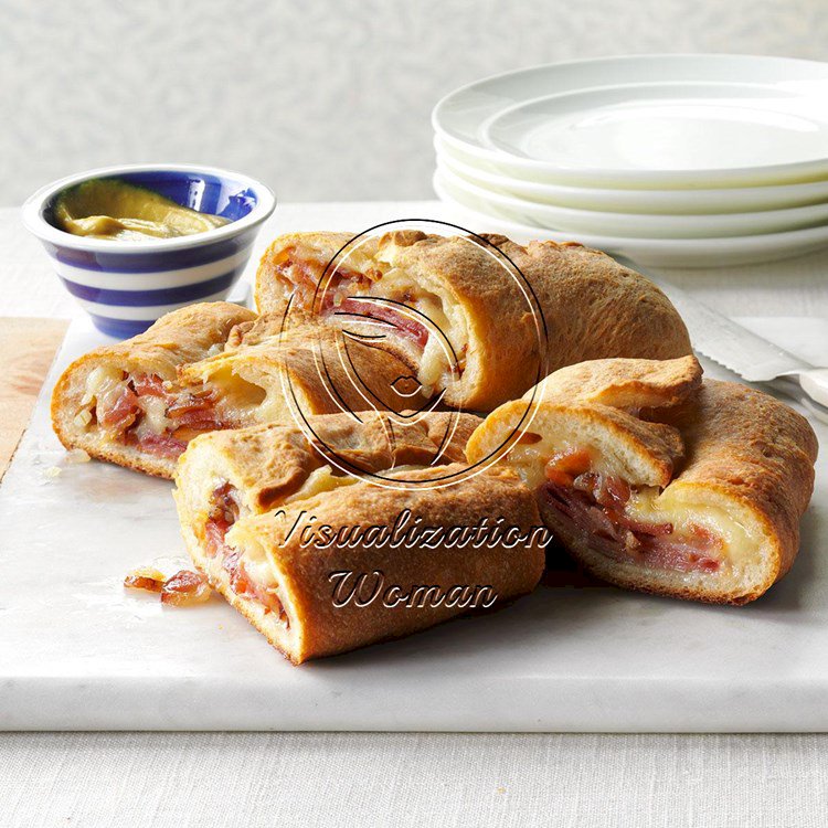 Ham & Swiss Stromboli