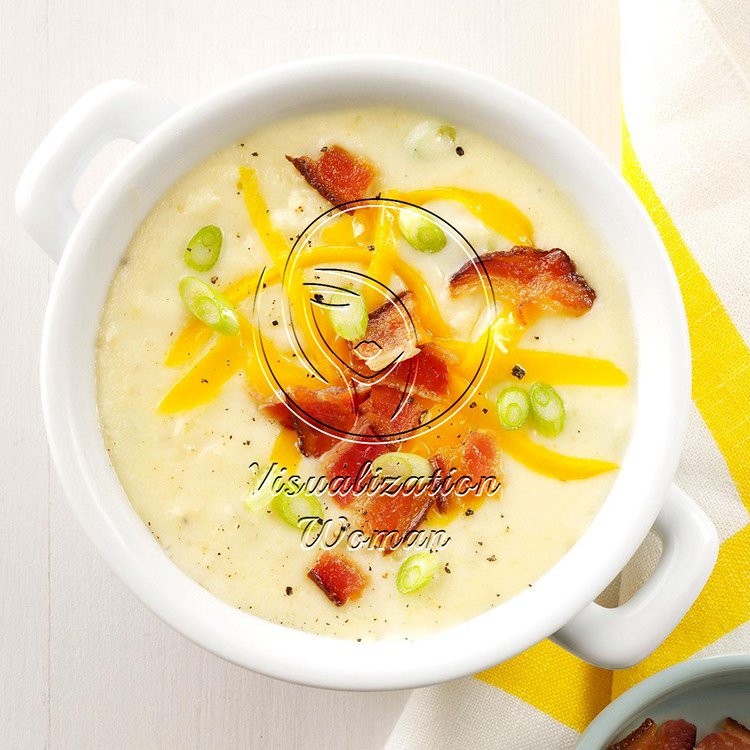 Baked Potato Cheddar Soup
