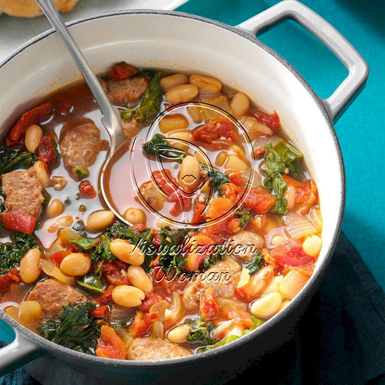 Italian Sausage Kale Soup