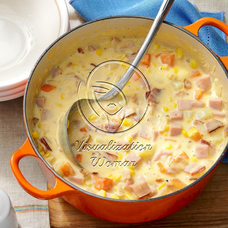 Cheesy Ham Chowder